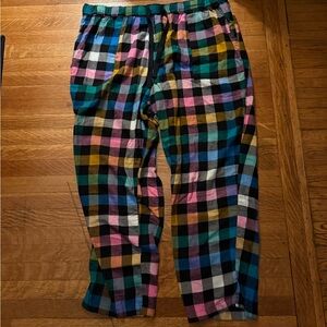 Checkered Pajama Bottoms